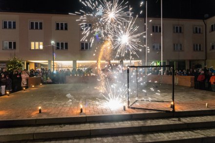 Światełko do nieba - fire show